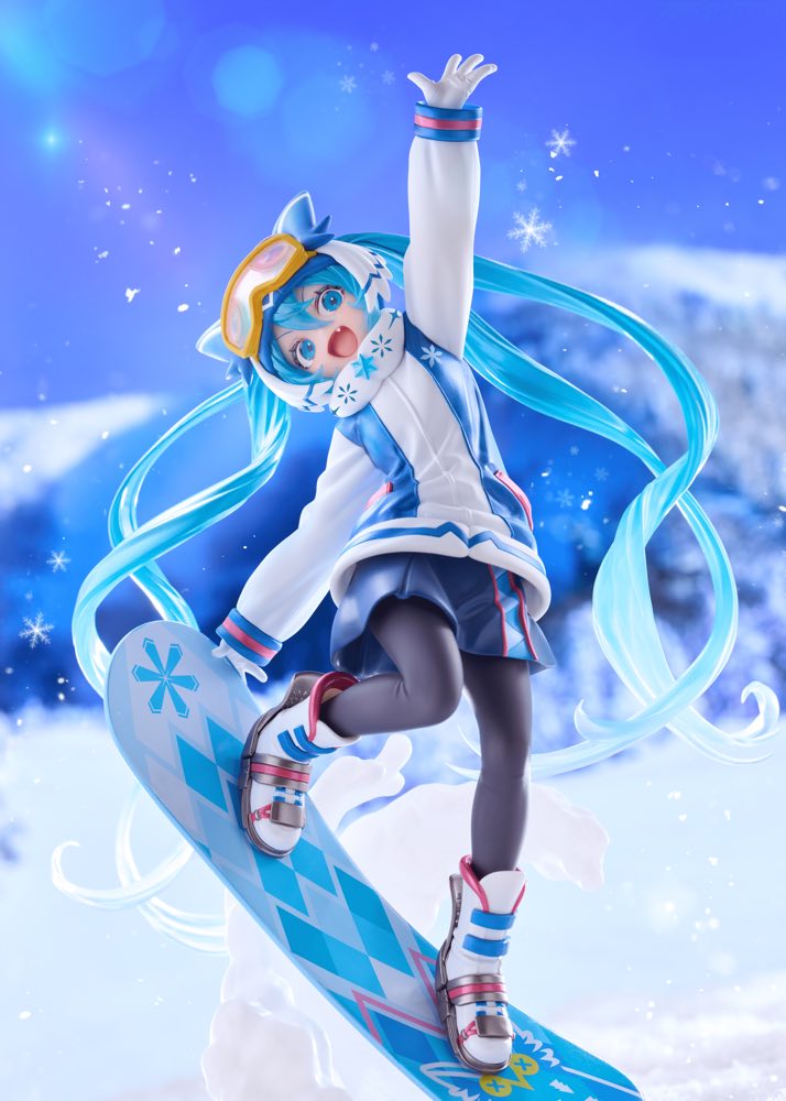 AMP+ Figure: Snow Miku (SNOW MIKU ALL STARS 2016 Ver.) (Hatsune Miku)