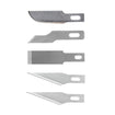Assorted Light Duty Hobby Knife Blade Set of 5 Base, Thumbnail