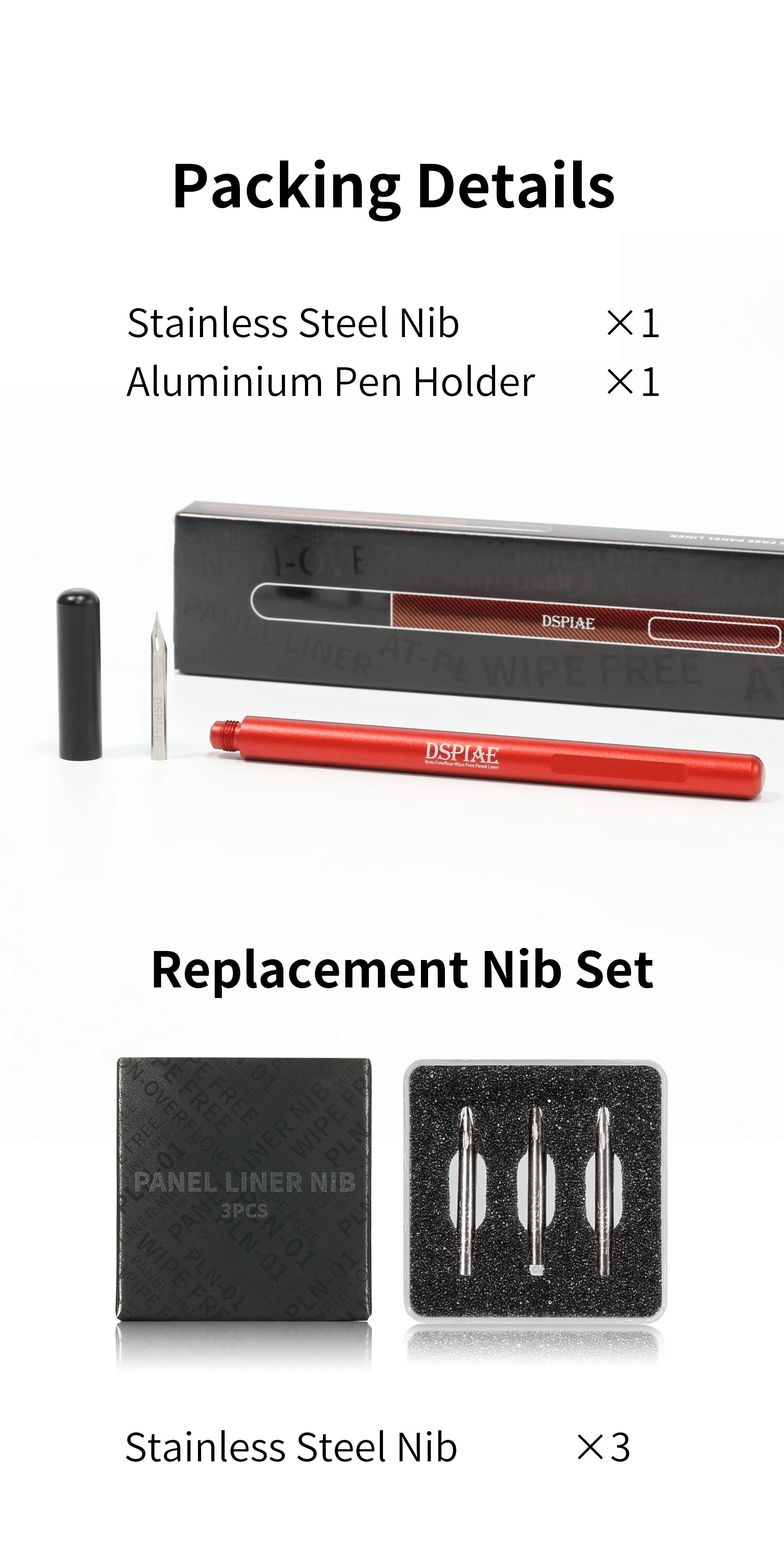 AT-PL Aluminum Alloy Panel Line Pen – Gundam Planet