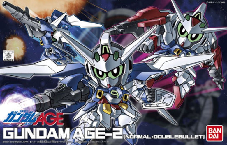 BB Senshi BB371 Gundam AGE-2 (Normal, Double Bullet) - Box image