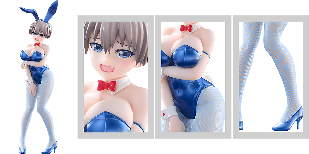 BiCute Bunnies: Hana Uzaki Metallic Blue Ver. (Uzaki-chan Wants to Hang Out!) - Box image