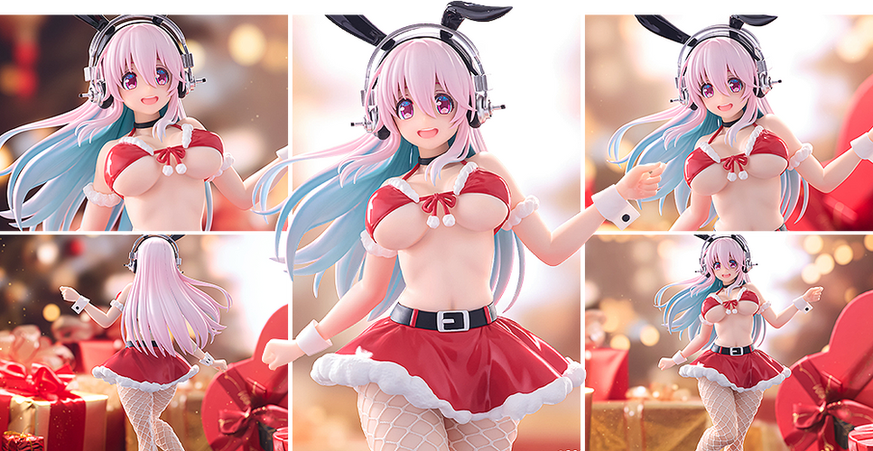 BiCute Bunnies: Super Sonico Santa Ver. - Box image