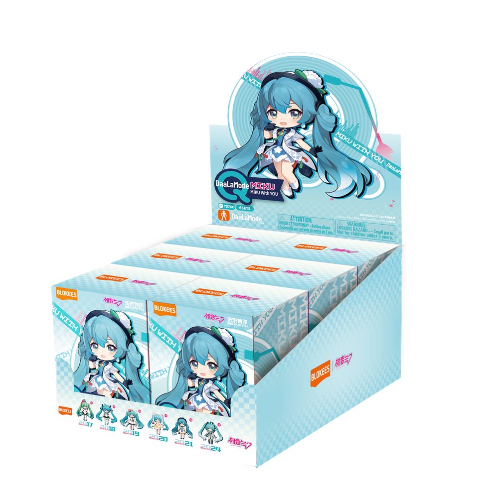 Blokees FFQ 01 Series Hatsune Miku MikuWithYou