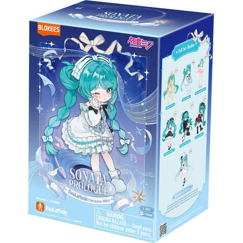 Blokees DaaLaMode Series: Hatsune Miku [Sonata Prologue] (6 types / 6 per box) - Box image
