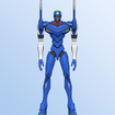 Blokees LE07 Evangelion Prototype-00 [TV Ver.] Base, Thumbnail