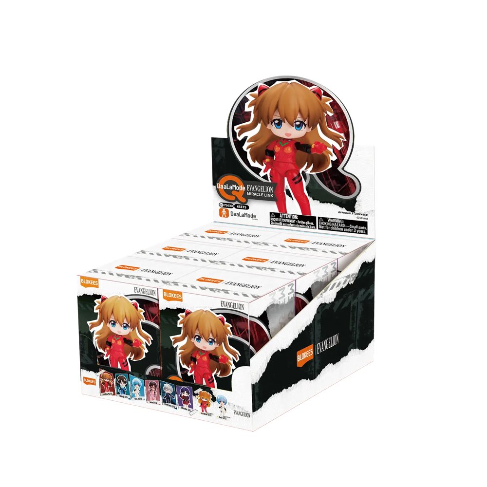 Blokees LMQ01 Evangelion DaaLaMode Q Series: Miracle Link (8 types / 6 per box)