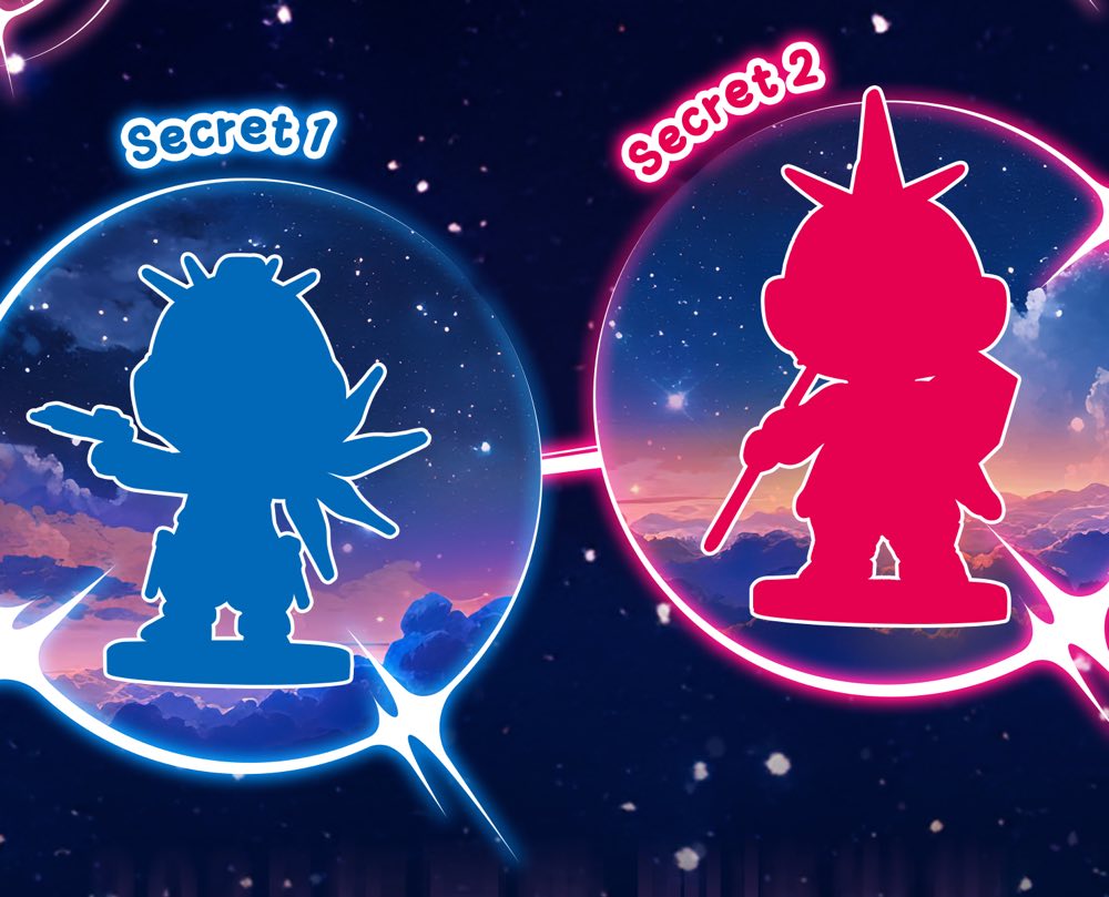 BNFigure Q Gundam SEED Pajamars (full set of 6)