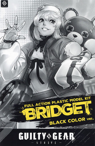 Bridget Articulated Model Kit Black Color Ver.(Guilty Gear) - Box image