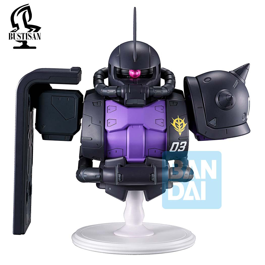 Bustisan Ichibansho Figure Zaku II Black Tri-Star [Universal Century Saga Interlude] (Mobile Suit Gundam)
