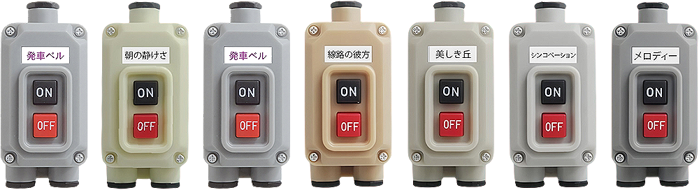 Capsule Toy: Train Departure Bell Switch Collection 5 (5 types / 20 per box) - Box image