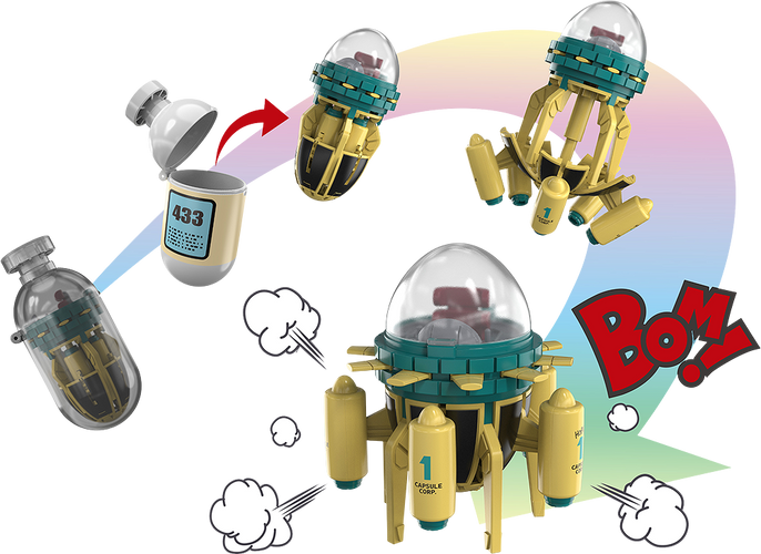 Changearts Hoipoi Capsule No.433 Trunks' Time Machine (Dragon Ball Z) - Box image