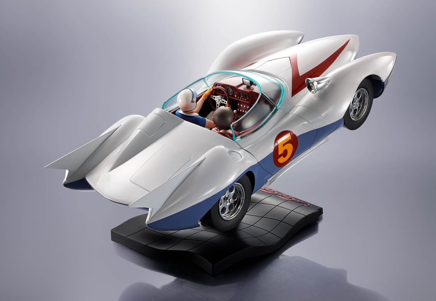 Mach Racer With Rider Chogokin Speed Racer Mach Five (Mach GoGoGo) North American Ver ...