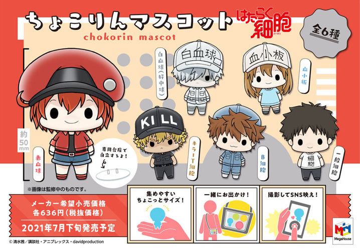 Chokorin Mascot Cells at Work! (1pc) - Box image