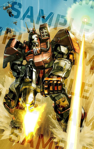 COMBAT ARMORS MAX 32: 1/72 Abitate T10B Blockhead Ver. GT (Get Truth Fang of the Sun Dougram) - Box image