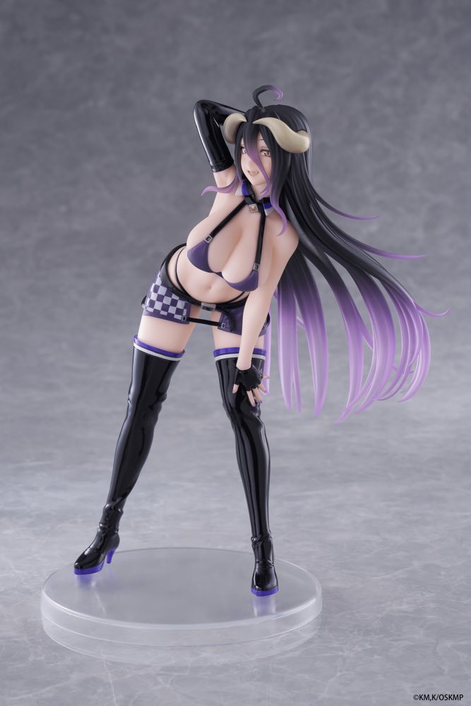 Coreful Figure: Albedo Grid Girl Ver. (Overlord)