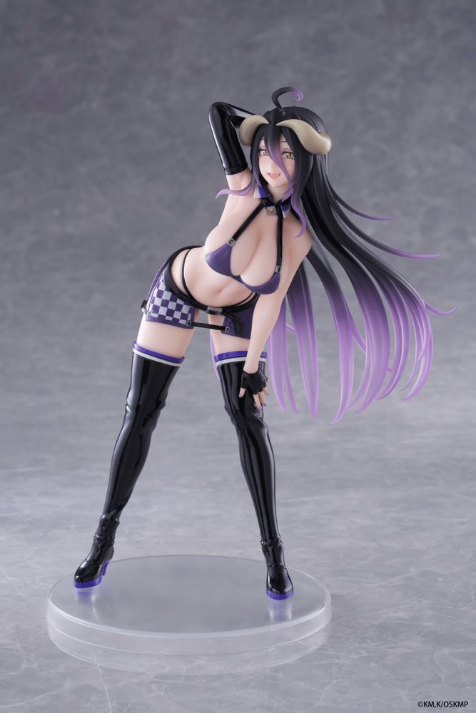 Coreful Figure: Albedo Grid Girl Ver. (Overlord)
