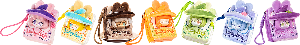 Cup Rabbits: Lucky Book Series Blind Box Figure (6 per box) - Box image