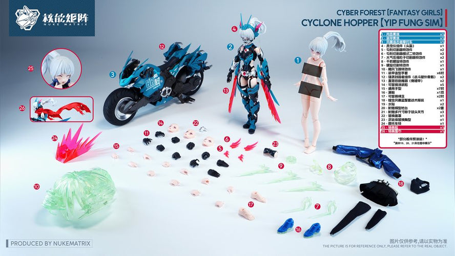 Cyber Forest [Fantasy Girls] Cyclone Hopper [Yip Fun Sim] - Box image
