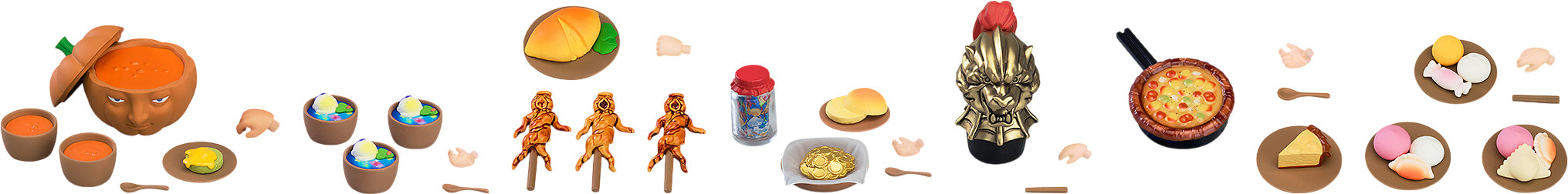 Delicious in Dungeon Blind Box Series: Nendoroid More Monster Meals (7 types / 7 per box) - Box image