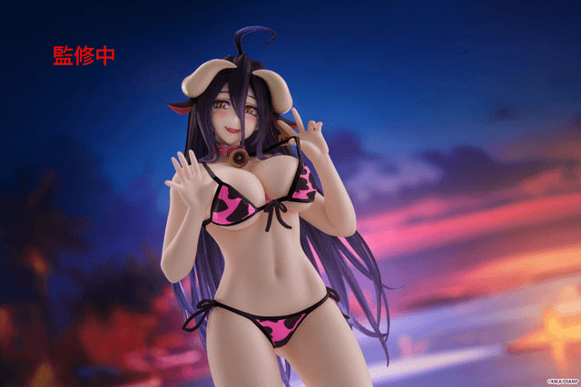 Desktop Cute Figure: Albedo Cow Print Swimsuit Renewal Ver. (Overlord) - Box image