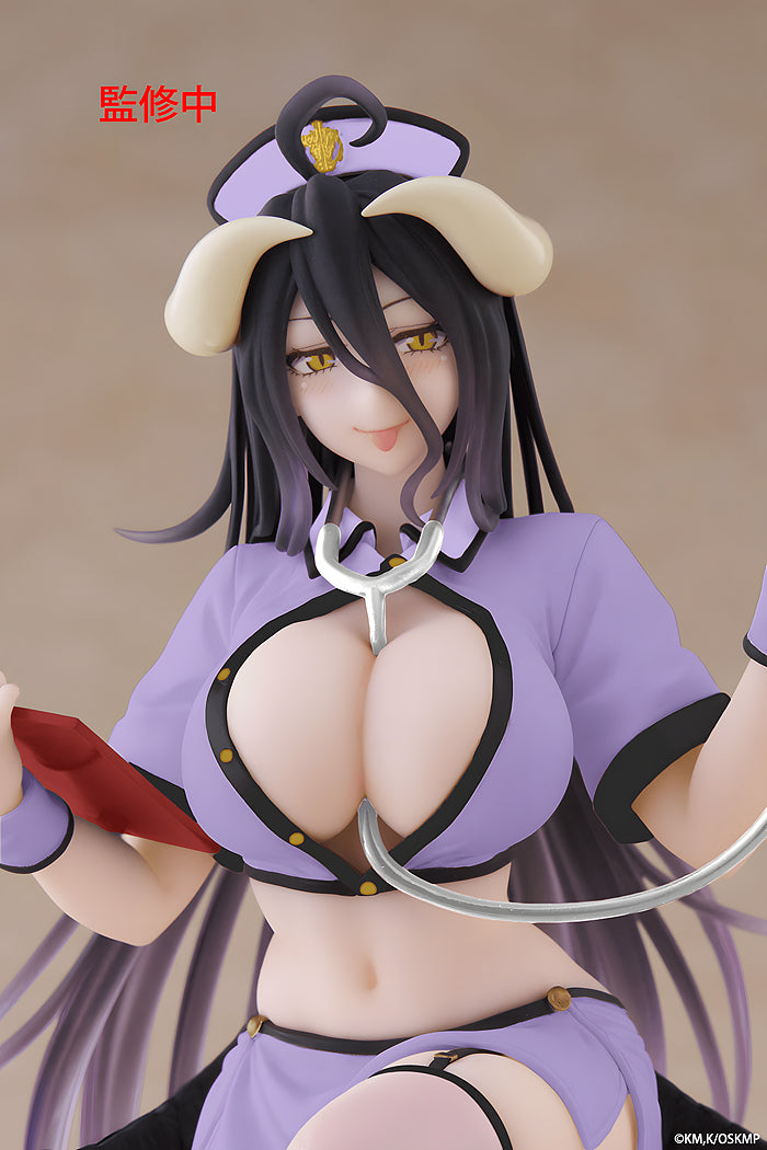 Desktop Cute Figure: Albedo Nurse Renewal Ver. (Overlord)