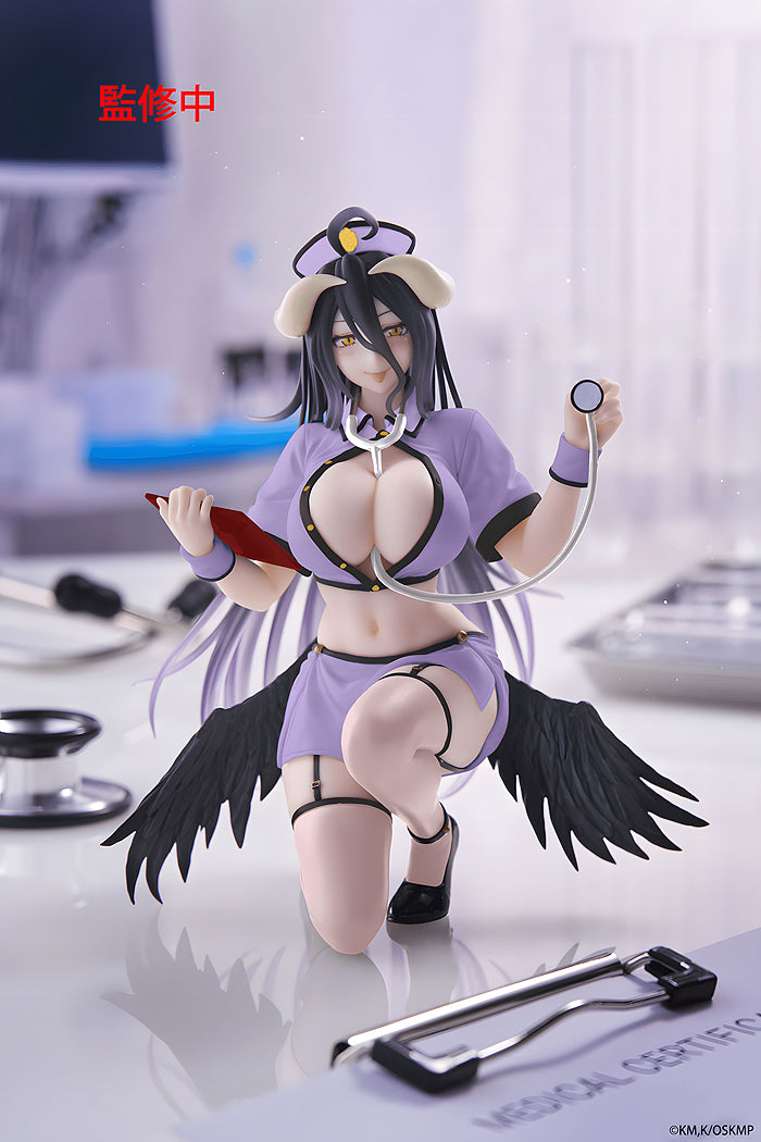 Desktop Cute Figure: Albedo Nurse Renewal Ver. (Overlord)