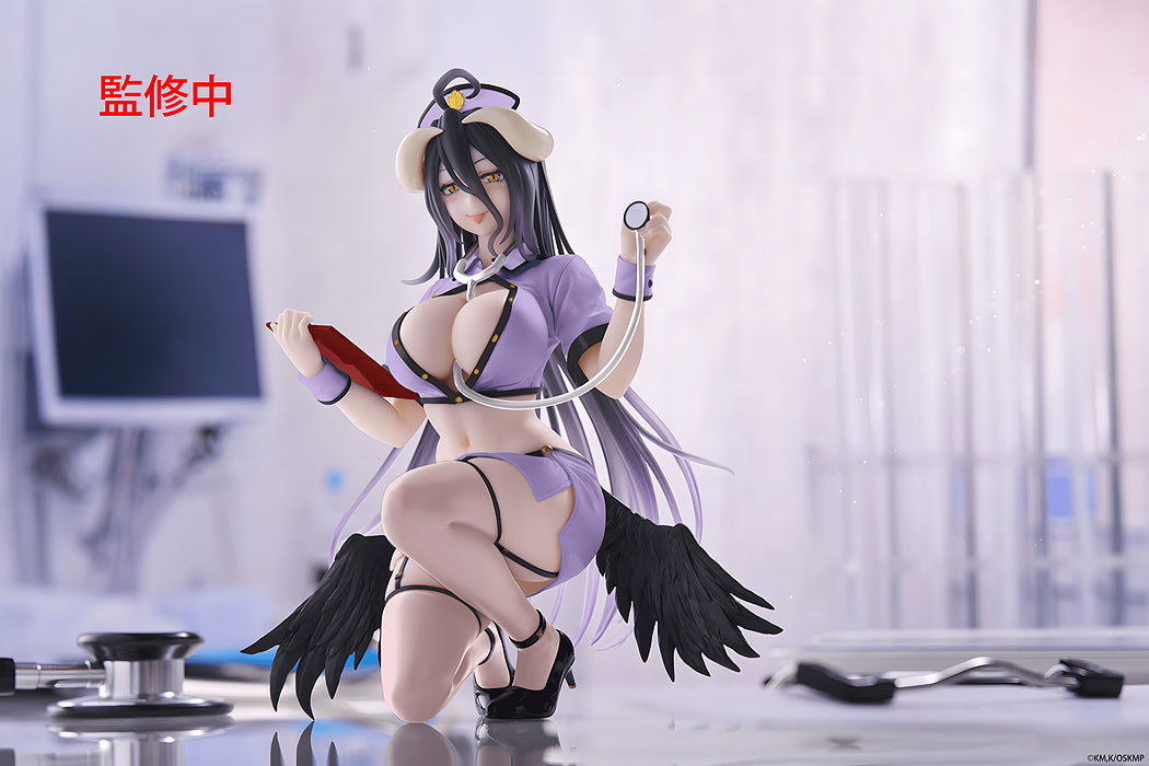 Desktop Cute Figure: Albedo Nurse Renewal Ver. (Overlord)