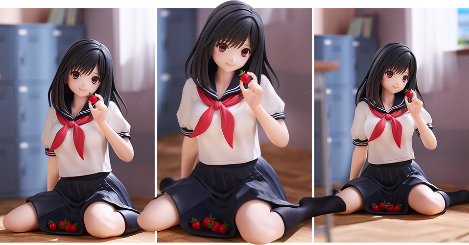 Desktop Cute Figure: Aya Tojo School Uniform Ver. (Strawberry 100%) - Box image