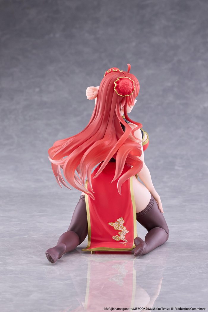 Desktop Cute Figure: Eris Greyrat Chinese Dress Ver. (Mushoku Tensei: Jobless Reincarnation)