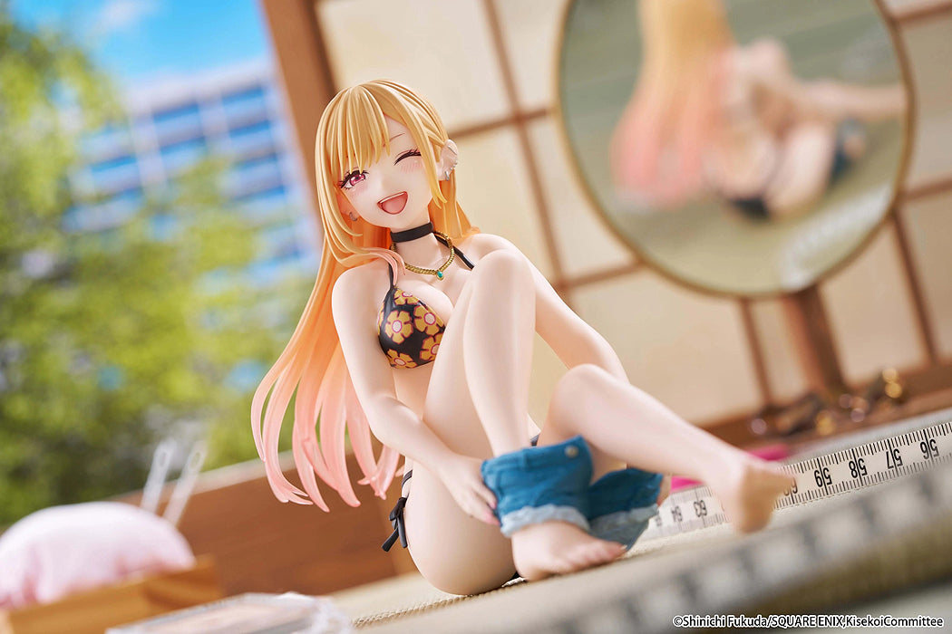 Desktop Cute Figure: Marin Kitagawa Measured Swimsuit Ver. (My Dress-Up Darling)