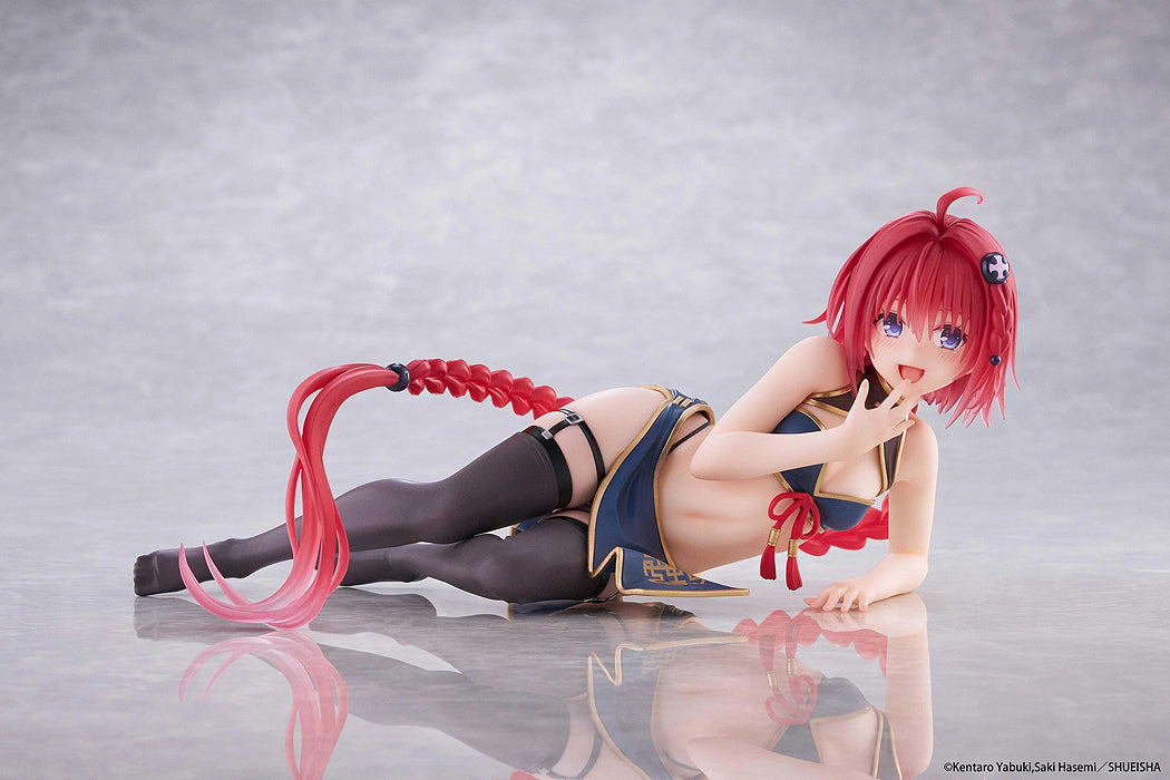 Desktop Cute Figure: Mea Kurosaki Chinese Dress Ver. (To Love-Ru Darkness)