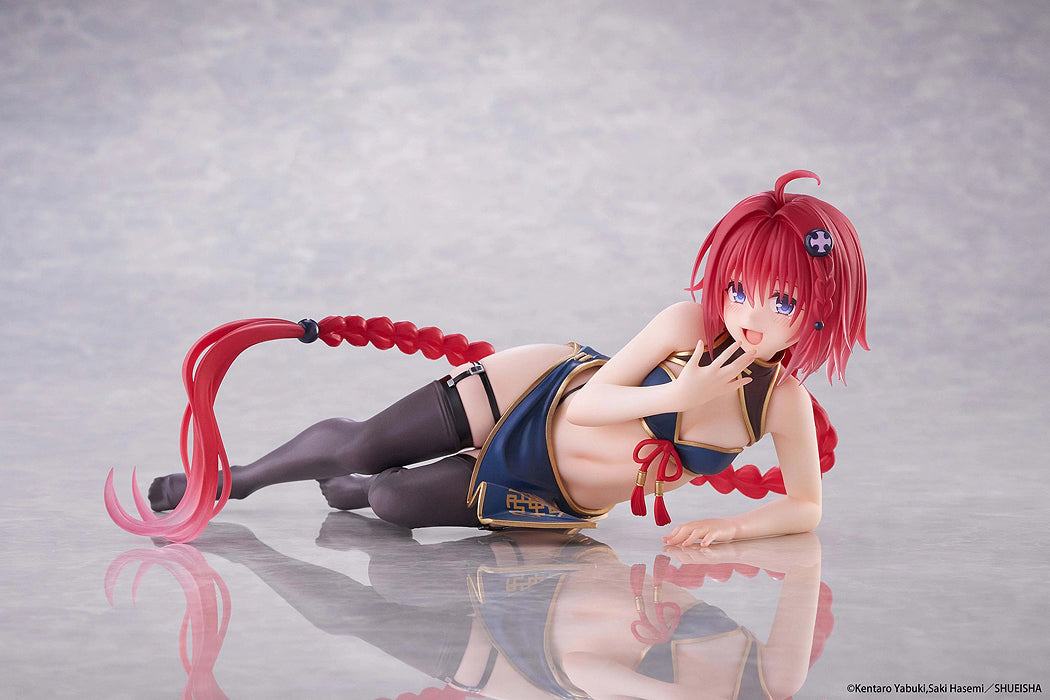 Desktop Cute Figure: Mea Kurosaki Chinese Dress Ver. (To Love-Ru Darkness)