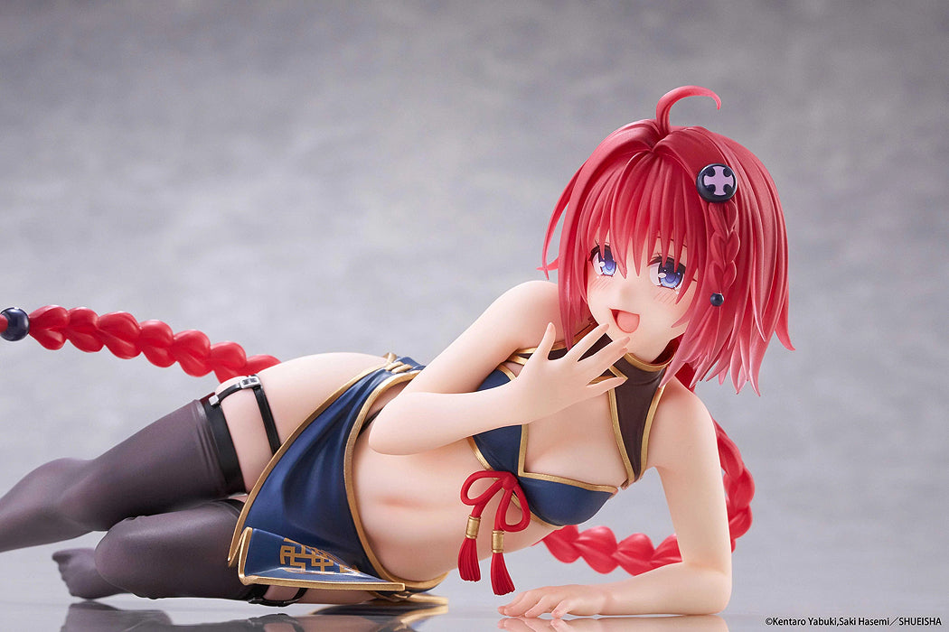 Desktop Cute Figure: Mea Kurosaki Chinese Dress Ver. (To Love-Ru Darkness)