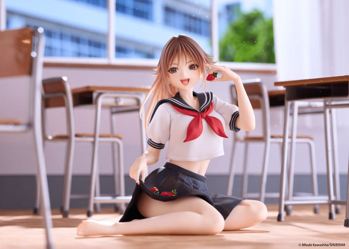 Desktop Cute Figure: Satsuki Kitaoji (School Uniform Ver.) (Strawberry 100%) - Box image