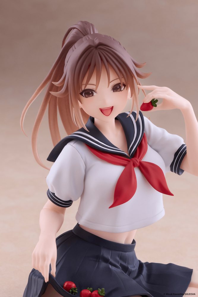 Desktop Cute Figure: Satsuki Kitaoji (School Uniform Ver.) (Strawberry 100%)