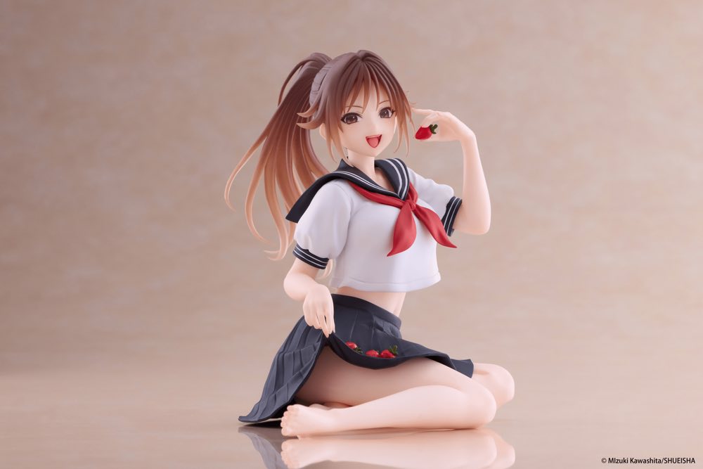 Desktop Cute Figure: Satsuki Kitaoji (School Uniform Ver.) (Strawberry 100%)