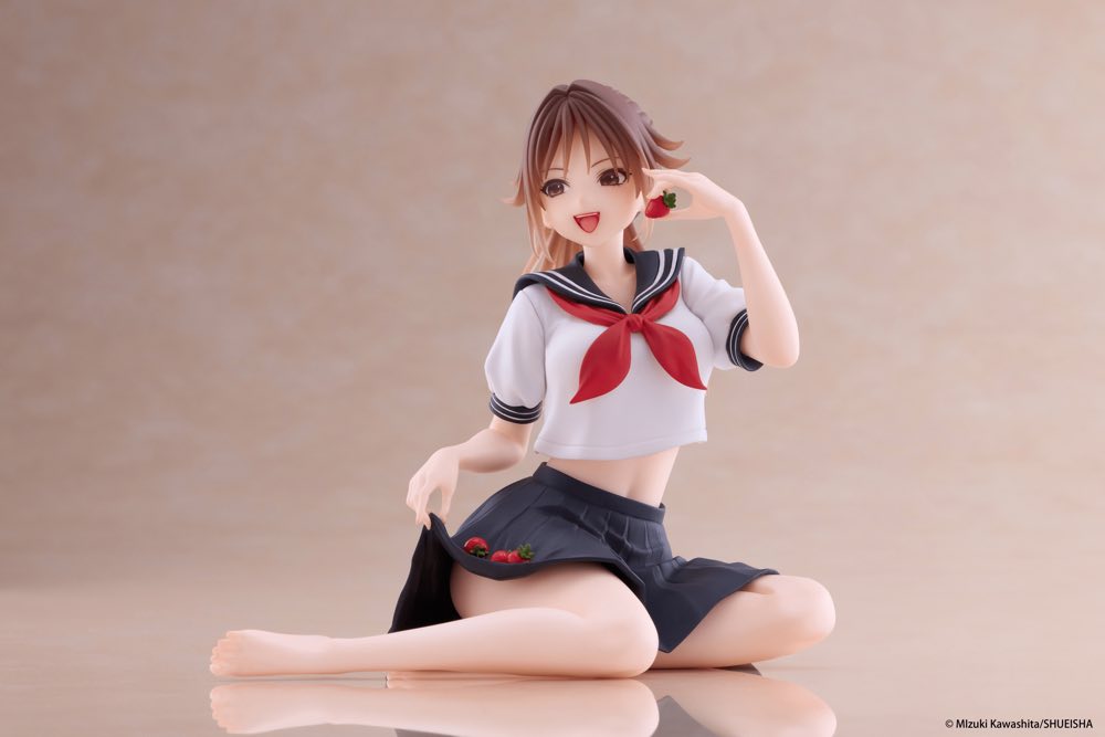 Desktop Cute Figure: Satsuki Kitaoji (School Uniform Ver.) (Strawberry 100%)