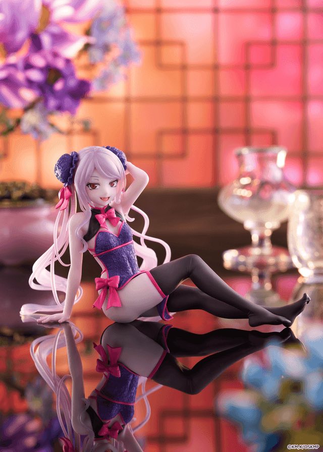 Desktop Cute Figure: Shalltear Chinese Dress Ver. (Overlord)