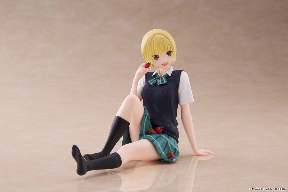 Desktop Cute Figure: Tsukasa Nishino School Uniform Ver. (Strawberry 100%)