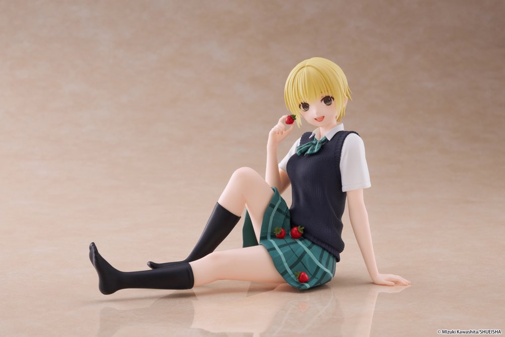 Desktop Cute Figure: Tsukasa Nishino School Uniform Ver. (Strawberry 100%)