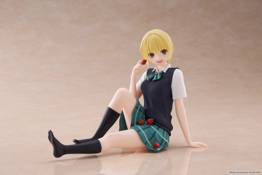 Desktop Cute Figure: Tsukasa Nishino School Uniform Ver. (Strawberry 100%)