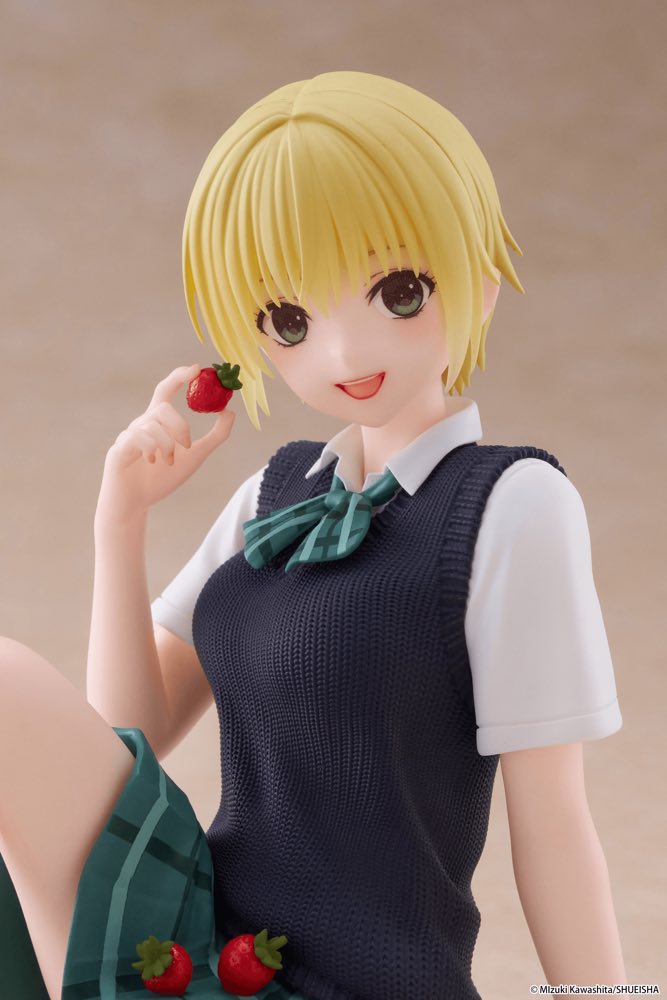 Desktop Cute Figure: Tsukasa Nishino School Uniform Ver. (Strawberry 100%)