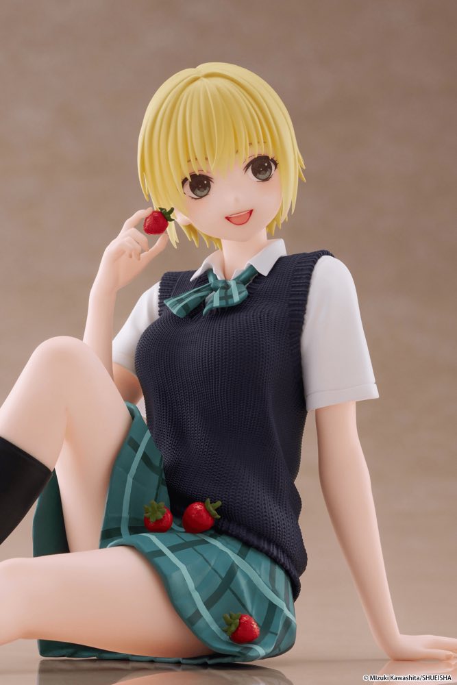Desktop Cute Figure: Tsukasa Nishino School Uniform Ver. (Strawberry 100%)