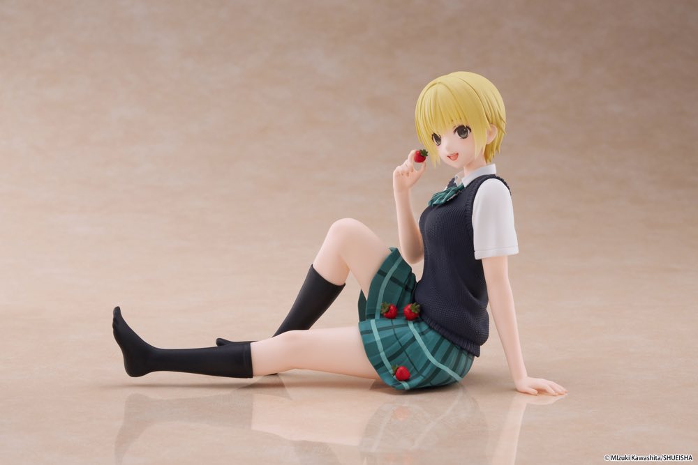 Desktop Cute Figure: Tsukasa Nishino School Uniform Ver. (Strawberry 100%)