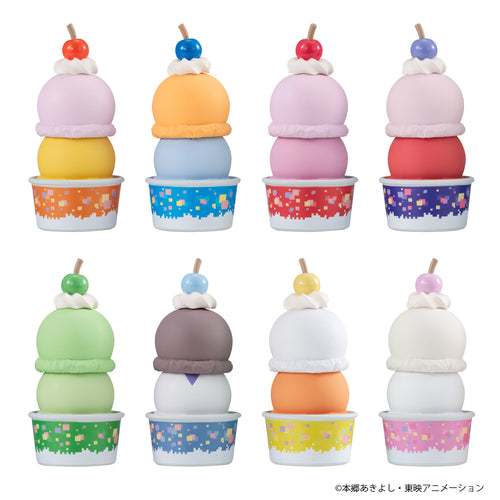 Digimon Adventure Tsumichen Stack Up & Change (8 types / 8 per box) - Box image