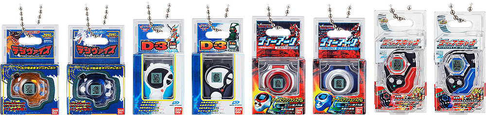 Digimon Shokugan Box Collection (9 types / 12 per box) - Box image