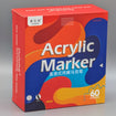 Doloha Standard Acrylic Marker Set (60 Colors) Base, Thumbnail