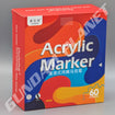 Doloha Standard Acrylic Marker Set (60 Colors) Base, Thumbnail