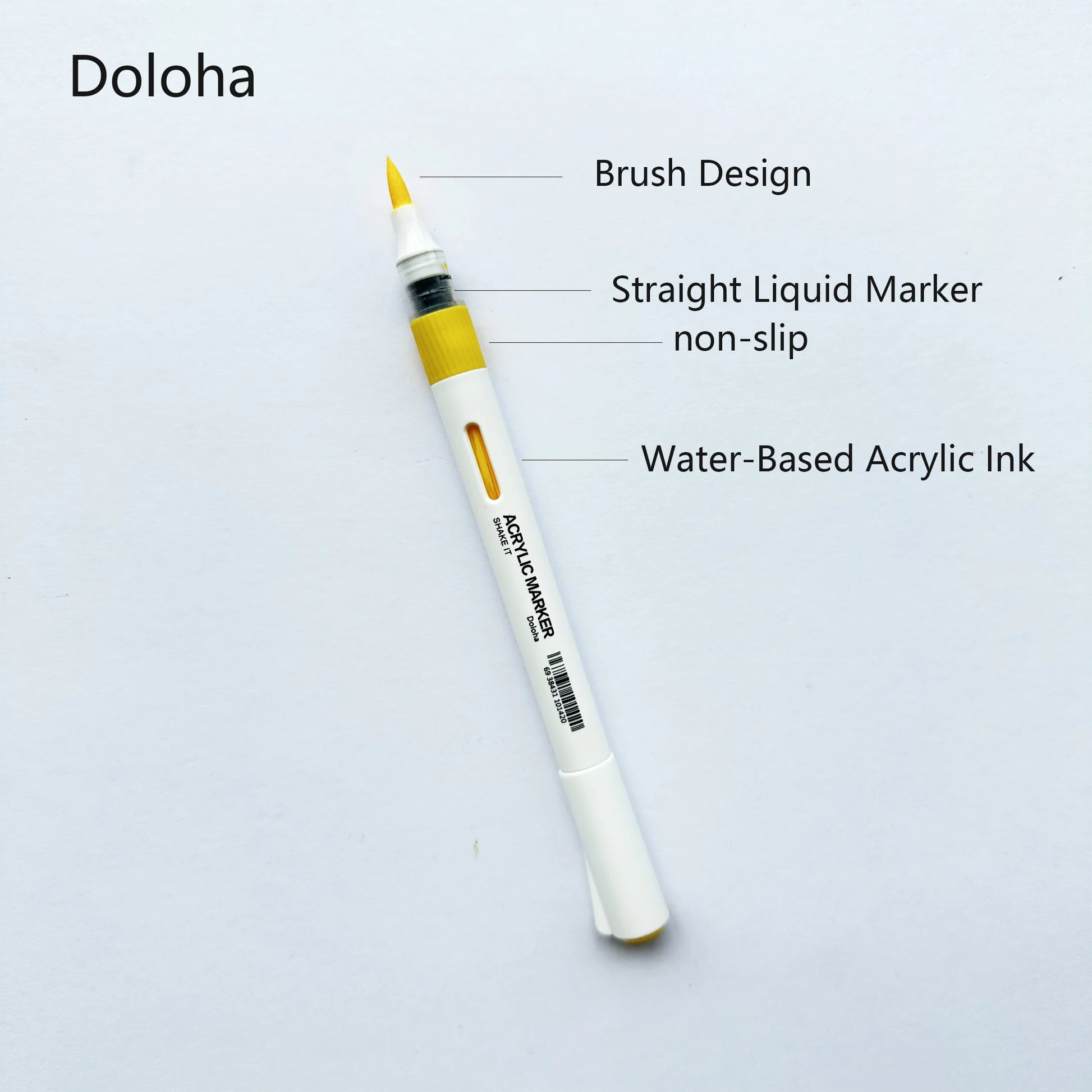 Doloha Standard Acrylic Marker Set (60 Colors)
