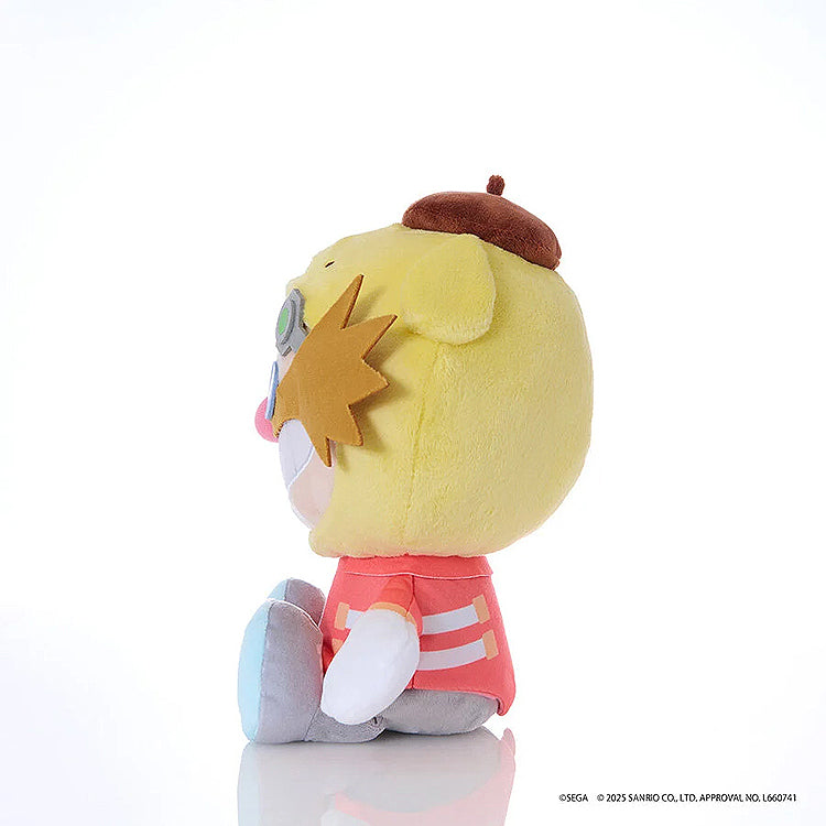 Mascot Plush Dr. Eggman x Pompompurin (Sonic & Friends)